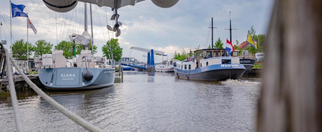 Апартаменты Unieke Woonboot In Харлинген Экстерьер фото
